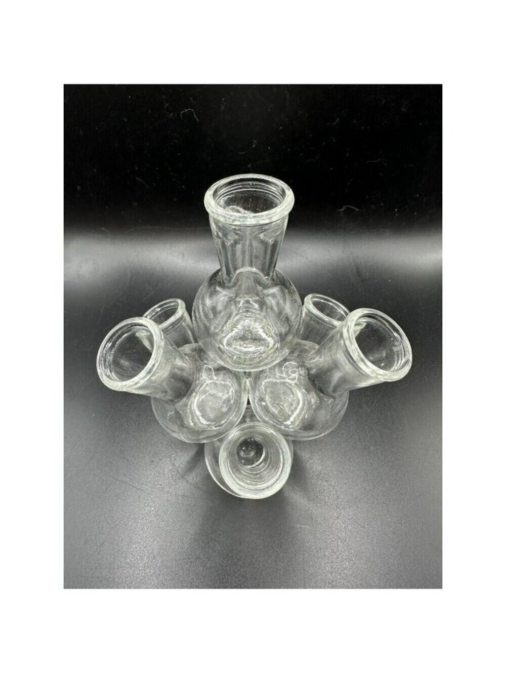 New in box - The Original Floral Seven Flower Arranger Bud Vase - 7 Small Vases